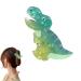 Acrylic Dinosaur Hair Clip Fashion Cute Plate Dinosaurs Hair Clip Nonslip Acrylic Headdress Styling Tools Strong Hold Hair Accessories For Everyday Use Green