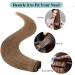 Clip in Hair Extensions Real Human Hair 8 Pieces Hair Extensions Clip in 20" Clip in Hair Extension Human Hair 70g Human Hair Extensions (Thin Weft) #12 Golden Brown - Buy Online on GoSupps.com