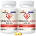 Besibest Ubiquinol CoQ10-600mg-Softgel, Active Form of Coq10 Ubiquinol Supplement with Vitamin E & Omega 3, 6, 9, High Absorption-Coenzyme-Q10, Powerful Antioxidant for Energy Production, 120 Count 60 Count (Pack of 2)