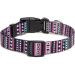 Suredoo Adjustable Nylon Dog Collar - Soft & Comfortable for Small to Large Dogs & Puppies | Purple (S Neck 25-40 cm) - Buy Online on GoSupps.com