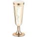 50 Plastic Gold Rimmed Champagne Flutes | 5.5 oz Clear Disposable Party Glass | Premium Fancy Cups for Wedding (50-Pack) - Buy Online on GoSupps.com