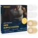 100Pcs(50 Pairs) Men's Nipple Cover Nipple Covers for Men No Show Nipple Guard Mens Mens Nipple Covers Tape Mens Nipple Cover Hider Anti-Chafing for Running Fitness Daily Wear 50pairs White+beige
