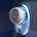 Mini Electric Shaver Pocket Size Electric Shaver for Men Women Rechargeable Easy One-Button Portable Powerful Waterproof Electric Razor for Travel Office Business Trip (A)