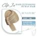 Runature Ash Blonde & Platinum Blonde Real Hair Clip In Extensions | 30cm (12 inch) | 80g | 7PCs #18P60 | International Shipping - Buy Online on GoSupps.com
