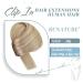 Runature Clip In Extensions Real Hair - 50cm Blonde Highlights Ash Blonde & Platinum Blonde 7PCs 120g Straight #18P60 - Buy Online on GoSupps.com