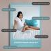Peanut Ball for Labor & Pregnancy Exercise | Birthing Ball Maternity Set with Exercise Book & Pump | Anti Burst 50cm Turquoise - Buy Online on GoSupps.com