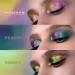 WONDER Multichrome Chameleon Metallic Purple Pink Eye Shadow - High Pigmented Waterproof Glitter Shimmer Duochrome Eye Gloss Makeup - Buy Online on GoSupps.com