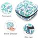 GIAPB Period Bag Sanitary Napkin Storage Pouch - Blue Succulent Plants Color - Buy Online on GoSupps.com