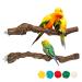 Bird Perch Stands Natural Grapevine Bird Cage Perch for Parrot Cage Accessories style-1