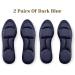 5D Sponge Comfort Insoles 2-Pairs | Arch & Heel Pain Relief for Men & Women | Dark Blue, Large Sizes - Buy Online on GoSupps.com