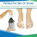 ViveSole Moleskin Foot Blister Protection - 8 Pack 4.5x3.5 Square Moleskin Tape - Adhesive Bandage for Shoe - Soft Mole Skin Patches for Heel Callus Foot Pain - Buy Online on GoSupps.com