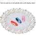  Tyenaza Nail Art Palette 3.3inch Resin Nail Art Painting Gel Palette Nail Gel Color Makeup Display Nail Art Display Cosmetic Mix(Splinter) - Buy Online on GoSupps.com