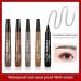 2024 Magic Eyebrow Pencil - 3D Waterproof Microblading Contouring Pen Natural Stroke Dark Brown - Buy Online on GoSupps.com