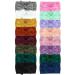 Jmmitha Baby head band baby girls newborn hair band headband soft headband baby jewelry baby jewelry baby gifts & baptism (b - 16 pieces)