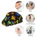 Colorful Tree Frogs Shower Cap for Women - Elastic, Waterproof, Reusable Bath Hat for Short to Long Hair - Buy Online on GoSupps.com