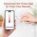 Vivoo at Home Ketone Test - 150 Strips for Fast 40s Results | Track Ketone Levels & Progress with Vivoo App - Buy Online on GoSupps.com