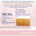 Royal Denta Gold Super Soft Toothbrush Set - 4 Pieces for Sensitive Teeth & Gums | Extra Long Bristles for Effective Interdental Cleaning - Buy Online on GoSupps.com