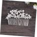 HAPINARY Bride Insert Comb Wedding Hair Comb Tiara Bridal Headdress Wedding Headpiece Pearl Hair Comb Accessories Bride Alloy - Buy Online on GoSupps.com