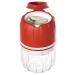 Pill Crusher and Pill Grinder Pill Crusher for Small or Large Pills and Vitamins to Fine Powder Pill Pulverizer Grinder Medicine Grinder with Medicine Cup Pill Storage (Red)