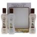 Biosilk Silk Therapy With Organic Coconut Intense Moisture Kit 5.64oz Shampoo 5.64oz Conditioner 5.64oz Leave-In Treatment for Hair and Skin Unisex 3 Pc