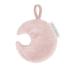 BO BABYS ONLY Moon-Shaped Pacifier Cloth - Sky Cotton & Teddy Fabric - 20x20 cm for Girls - Old Pink - Buy Online on GoSupps.com