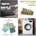 Set of 6 Kitchen Swedish Dishcloths Scandi Nordic Doodle Fruits Rainbow Cleaning Cloths Strong Absorbent and Quick Drying Dish Towels Reusable Cloths for Counter Wipes Art Deco Farmhouse - Buy Online on GoSupps.com