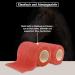 Buy Nilo Self-Adhesive Bandages - 24 Rolls 5cm x 4.5m | Breathable & Elastic Self-Adhering Bandage for Animals & Humans - Red - Buy Online on GoSupps.com