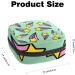 Rainbow Star Menstrual Pad Bag with Zipper | Stylish Tampon & Ladies Napkin Storage for Women & Girls - Buy Online on GoSupps.com
