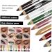 Healeved 36 Pcs Pearlescent Eyeshadow Pencil Useful Eye Shadow Pen Concealer Pencil Red Eyeliner Powder 12.5X0.5cmx3pcs Assorted Colorx3pcs - Buy Online on GoSupps.com