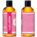 Leven Rose Vitamin C Cleanser 4 oz - All-Natural Foaming Face Cleanser with Argan Oil & Rose Water for Men & Women - Best Facial Cleanser for All Skin Types - Buy Online on GoSupps.com