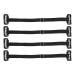 Face Lift Band | Wrinkle Removal Belt - 4 Reusable Pieces with Hair Clip for Face Shaping (Black) - Shop Now - Buy Online on GoSupps.com