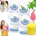 Donubiiu Promptandia Cleaning Cream Promptanda Multi-Functional Cleaning and Stain Removal Cream White Shoe Cleaner White Shoe Cleaning Cream Shoes Decontaminate Solid Paste (4pcs)