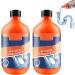 Pipeline Dredging Agent-Momeng Kitchen Unblocker Powerful Pipe Dredge Agent Sink Drain Cleaner for Kitchen Toilet Pipeline Cleaning Tool kitchen drain cleaner 2pieces