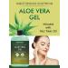 Organic Aloe Vera Gel with Tea Tree Oil - 16.9 fl oz | 500 ml - Natural Moisturizer for Skin, Hair Care, Sunburn, Acne & Eczema - Buy Online on GoSupps.com