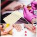 Mikinona 6 Sheets Manicure Tools Double-sided Tape Transparent Stickers Tape Double Sided Two Sided Tape Nail Art Tools Nail Stickers for Press Ons Nail Forms Double Sided Tape White - Buy Online on GoSupps.com