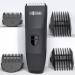 Body Hair Trimmer for Men, LXCGROOMER Groin Hair Trimmer for Men Electric Ball Trimmer & Shaver, Replaceable Ceramic Blade Heads, Body Trimmer with Anti-Nick Guard, Waterproof Wet/ Dry Body Groomer Black