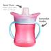 The First Years SenseAbles Teethe-Around Silicone Sensory Trainer Cup 7 oz - Pink | 1 Count - Buy Online on GoSupps.com