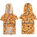 Adjustable Dog Raincoat - Waterproof Lightweight Jacket for Medium Bee Breed with Reflective Strip - Buy Online on GoSupps.com