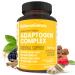 BalanceGenics Adrenal Support Supplement with Ashwagandha, Holy Basil, Rhodiola Rosea | Supports Healthy Cortisol Levels and Stress Relief, Reduce Fatigue | 60 Capsules