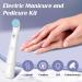 SUNMAY Electric Nail File Cordless Professional Nail File for Acrylic Gel Natural Nails Battery Portable Nail Manicure Pedicure Set Gifts for Beginner Girl Women Mum - Buy Online on GoSupps.com