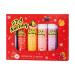 Fruit Flavored Lip Balm Gift Set 6 Pack for Hydrated and Soft Lips Multicolor One Size One Size Multicolor