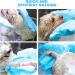 Pecute Heat Resistant Pet Grooming Gloves | Silicone Dog & Cat Bathing Gloves with High-Density Teeth | Enhanced Five Finger Design for Bathing & Massaging - Buy Online on GoSupps.com
