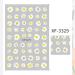 Nail Art Stickers Water Transfer DIY Nail Decals Sunflower and Small Daisy Colorful Transfer Watermark Nail Stickers for Nails Design Manicure Tips Decor - Buy Online on GoSupps.com