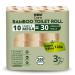WBM Care Bamboo Toilet Roll- 200 Sheets- Pack of 10