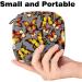 Muooum Menstrual Artery Bag - Zipper Women's Bandage Bag for Tampons | Orange Butterfly Pattern - Buy Online on GoSupps.com