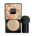 Mushroom Head Air Cushion CC Cream Concealer Lasting Nude Makeup Moisturizing Pigment BB Liquid Foundation Moisturizing Brightening Pigment Oil Control Even Skin Tone Makeup Base Primer (A# Natural color)