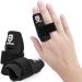 Ednyzakrn 2 Pack Finger Protection for injury finger rail finger bandage adjustable trigger finger brace splint support for sports basketball volleyball tennis baseball big