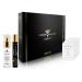 Refreshing Gift Set (B05) - Face Cream With Colloidal Gold X50 Antiaging + Eye Contour Roll-on with Caffeine - Graduations Birthday Christmas Gift - Gioiello Liquido