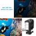 HONGDAK Waterproof Dive Light for GoPro & DJI Osmo Action Camera | Rechargeable Fill Night Light for Underwater Scuba Photography - 147ft (45m) - Buy Online on GoSupps.com