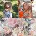 GAVIK Set of 3 Pink Flower Hair Clips for Girls Handmade and Durable Accessories - Buy Online on GoSupps.com